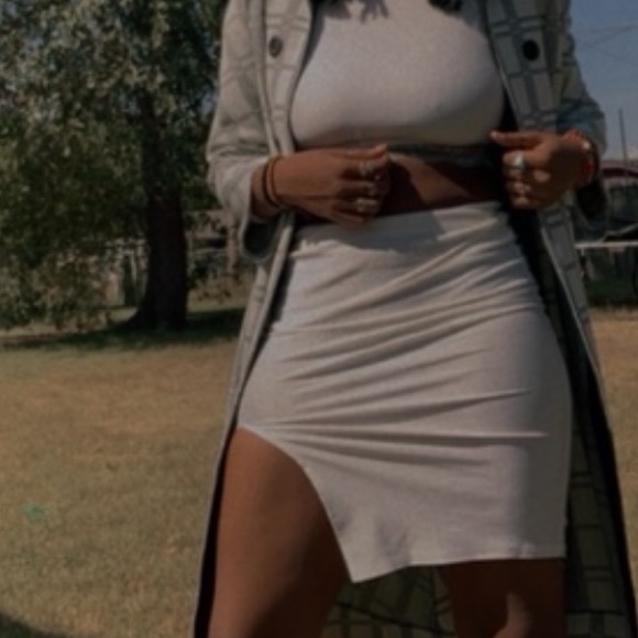 Triney Split Mini Skirt - Picture 7 of 7